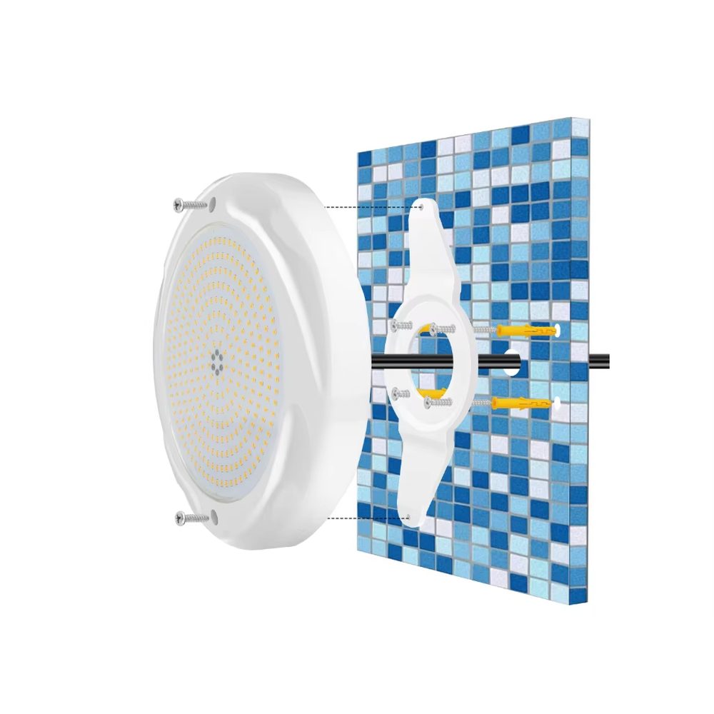 LED Wall Mounted Underwater Pool Light with Wireless RGB Control