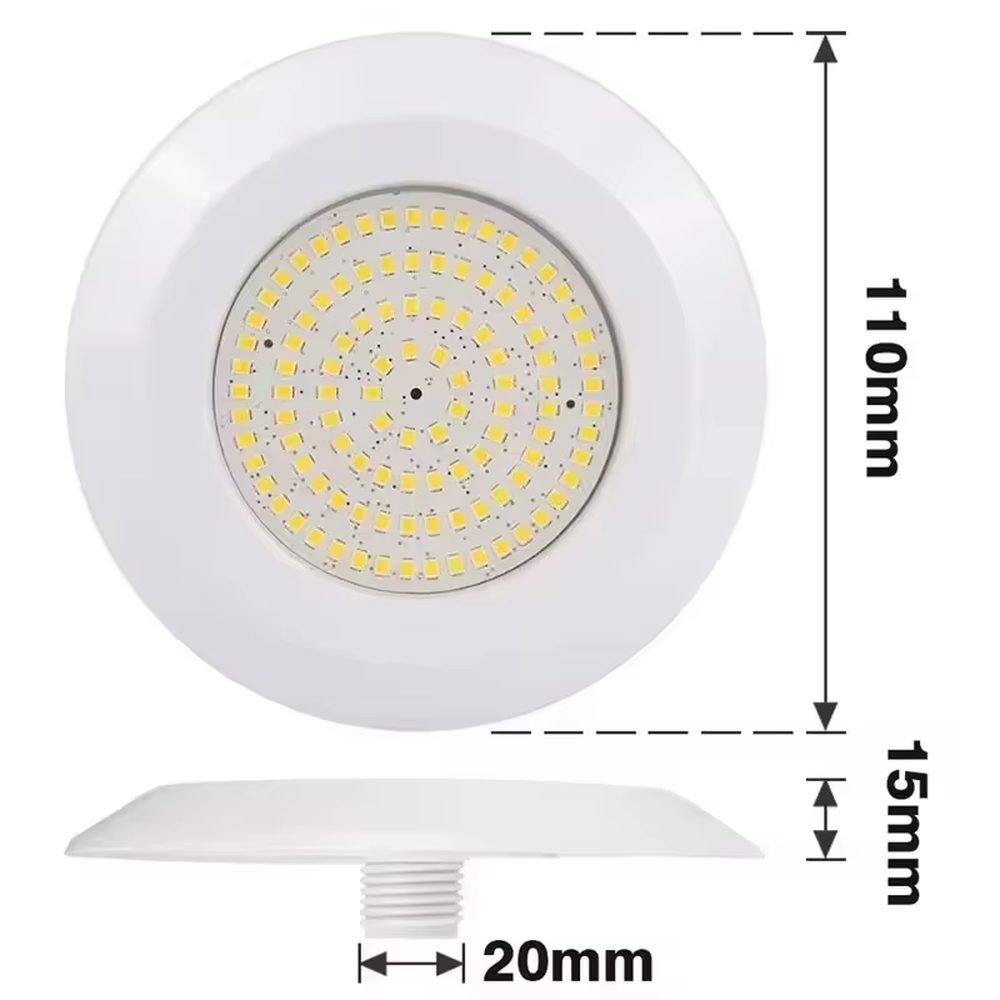 IP68 Resin Filled 12W DC12V RGB LED Pool Light
